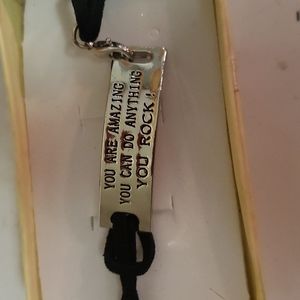 Inspirational bracelet